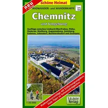 Barthel, A Radwander- und Wanderkarte Chemnitz und Umgebung 1 : 35 000