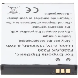 AccuCell AK-F220 Akku für Emporia F210, F220, Flip basic, Emporia FLIPbasic SD474050A