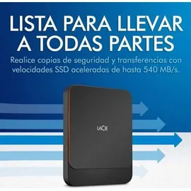 LaCie Portable SSD 2 TB USB-C schwarz STHK2000800