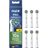 Oral B Oral-B Pro CrossAction Ersatzbürste weiß, 6 Stück (860373)