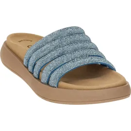 Gabor Pantoletten Damen Blau 40 EU