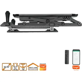 Easy Life EasyLife TV Deckenhalter Smart Home elektrisch schwenkbar 32 bis 70 Zoll VESA 600x400 Schwarz