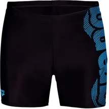 Arena Swim Mid Jammer Graphic Schwarz/Türkis 8