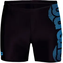 Arena Swim Mid Jammer Graphic Schwarz/Türkis 8