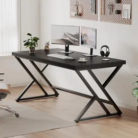 luxuskollektion Computertisch Schwarz