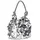 GUESS Abendtasche Holiday Shine Pochette Mini Silver