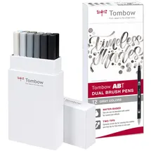 Tombow ABT Dual-Fasermaler 12 Stk. mehrfarbig