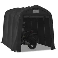 MOTO GUARD Motorrad Zeltgarage MG2 Motorradgarag 1,6x2,4m PE schwarz