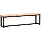 Wohnling Sitzbank Akazie Braun 120 x 45 x 40 cm