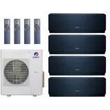 Gree Multi CLIVIA Navy Blue 4 Raum 4x 3,5kW R32 WiFi Klimaanlage Aggregat 10,5kW