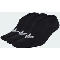 adidas Füßlinge 3 Paar Schwarz/Weiß 46-48