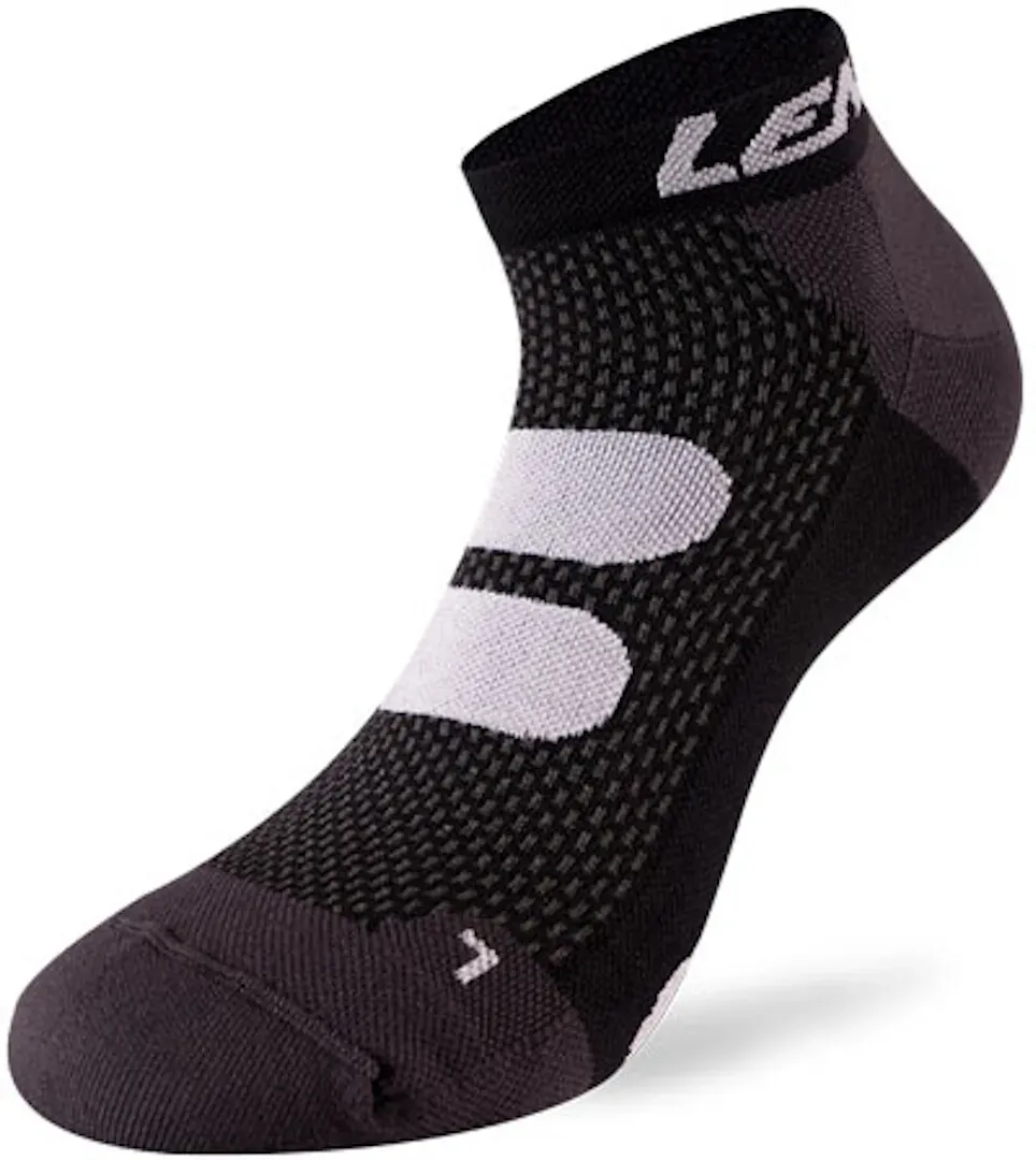 Lenz 5.0 Short Kompression Socken, schwarz-grau, Größe 35 36 37 38 für Männer