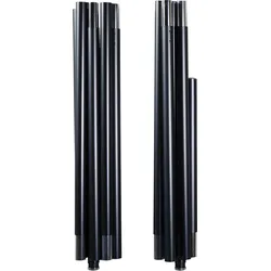 Nordisk Midgard 20 Inner Corner Spare Poles (2 Pcs) Alu neutral