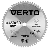 Verto Sägeblatt, 450 mm, 60 Zähne