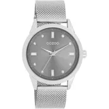 Oozoo Damen Armbanduhr Timepieces Analog Metall silber UOC11281