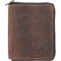 The Skandinavian Brand RFID Wallet Hunter Leather Portemonnaie tan