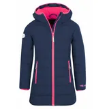 TROLLKIDS Wintermantel Stavanger in navy/pink Gr.110