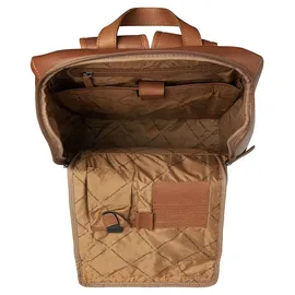 The Chesterfield Brand Rich Business-Rucksack Leder 45 cm Laptopfach braun