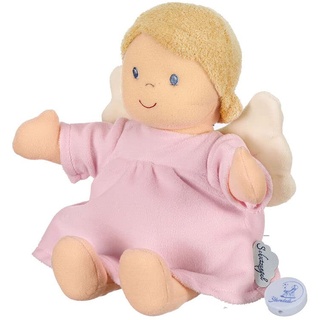 Spieluhr Schutzengel, Integriertes Spielwerk, Größe: 27 cm, Rosa