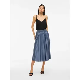 VILA Midirock Plissee Blau 40