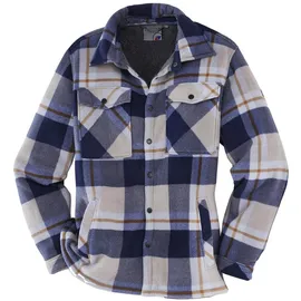 Terrax Workwear Overshirt Beige/Blau M