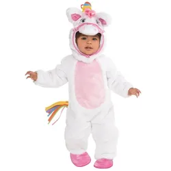 Regenbogen Einhorn Baby Kostüm - Baby-0-6-Monate