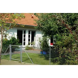 GAH Alberts Maschendraht-Zaun-Set 120 cm Hoch 25 m Länge Verzinkt zum Einbetonieren