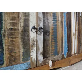 Massivmoebel24 Sideboard Altholz 178x42x88 mehrfarbig lackiert Nature OF Spirit #40