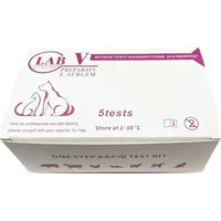 Frühe Trächtigkeit bei Hunden – Schnelltest zur frühzeitigen Erkennung der Trächtigkeit, 5 Stück