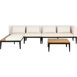 Beliani Bracciano Lounge Set 2-teilig hellbraun