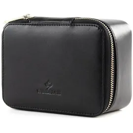 Windrose Nappa Jewelry Box Square Black