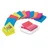 Post-it Post-it® Super Sticky Z-Notes Bora Bora + Bangkok-Collection Haftnotizen-Set extrastark farbsortiert, 12 Blöcke + GRATIS Spender