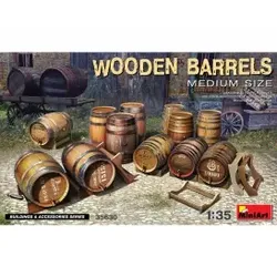 1:35 Holzfässer mittlere Größe (12)