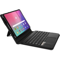 MQ für Galaxy Tab A 10.1 2019 - Bluetooth Tastatur Tasche mit Touchpad für Samsung Galaxy Tab A 10.1 2019 | Hülle mit Tastatur für Tab A 10.1 2019 LTE T515 WiFi T510 | Touchpad Tastatur Deutsch QWERTZ