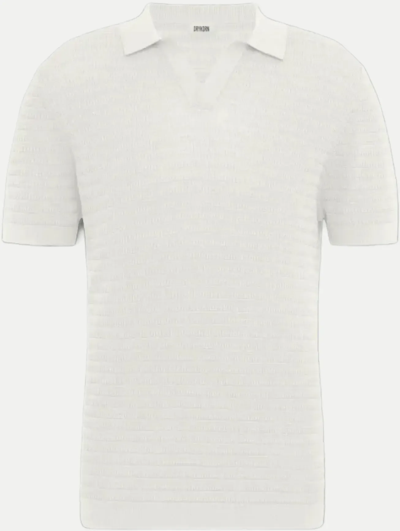 Strickpolo Braian Weiß S