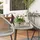 Outsunny Polyrattan Set 3-tlg. Grau