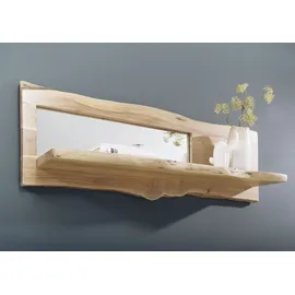 Massivmoebel24 Wandregal 121 x 22 x 38 cm Beige
