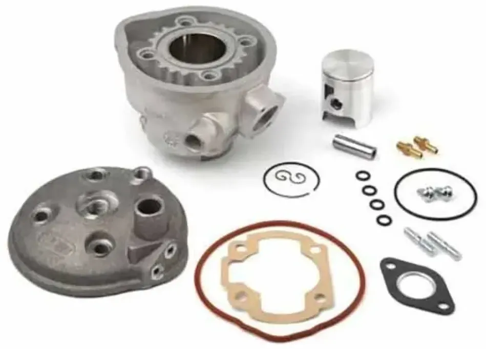 Airsal Minarelli Horlc 47.6mm Zylinder-und Kolbensatz - Silver - One Size
