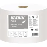 Katrin Putztuchrolle L2 481603 2lagig weiß 1.500 Blatt 2 St./Pack.