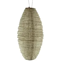 lumiz Lampion Kunststoff Ø20/H45 cm Solar gold