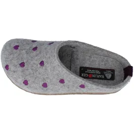 HAFLINGER Grizzly Cuoricino 741031 Damen Hausschuhe Pantoffeln Wolle - 41 EU