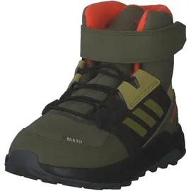 Adidas Terrex Trailmaker High Cold.RDY Hiking Shoes Wanderschuhe, Focus Olive/Pulse Olive/Orange, 33 EU