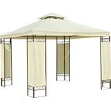 BC-ELEC Pavillon 3 x 3 m Beige