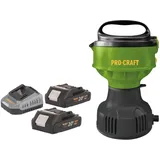 PROCRAFT Akku Schwimmpumpe 20 V 3200 l/h + 2x Akku 2,0 Ah + Ladegerät