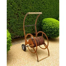 Badeko Metalldekoration Deluxe Schlauchwagen Edelrost