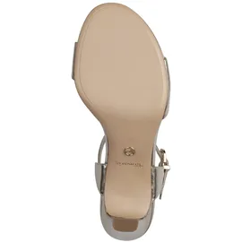 TAMARIS Riemchensandalen Damen Gold 41