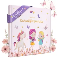 Eulentaler EULENTALER® Freundebuch Schule für Mädchen Einhorn I Von