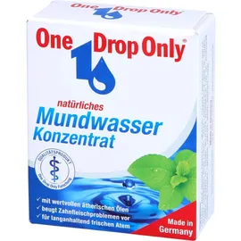 One Drop Only natürliches Mundwasser Konzentrat Mundspülung 50 ml