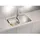 alveus cz Line 80 rechts Auflagespüle Edelstahl Handbetätigung 790 x 500 mm
