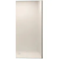 AICA Duschabtrennung 80x200cm Walk-in Duschwand Duschtrennwand 10mm NANO Milchglas mit Glasschutzfolie